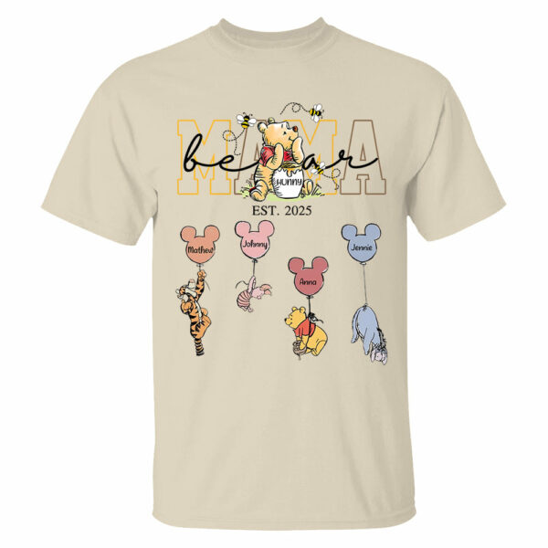 Mama Bear - Personalized Shirt For Mom - Image 5