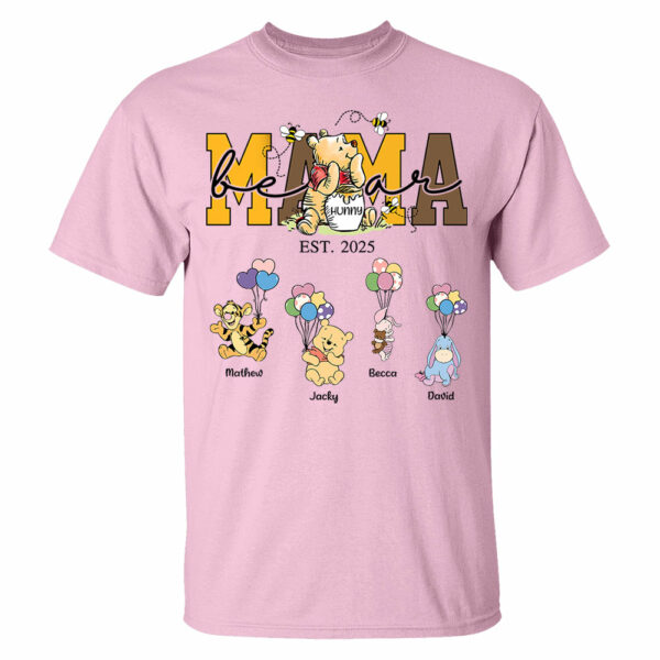 Mama Bear - Personalized Shirt Gift For Mom Tu24 - Image 11