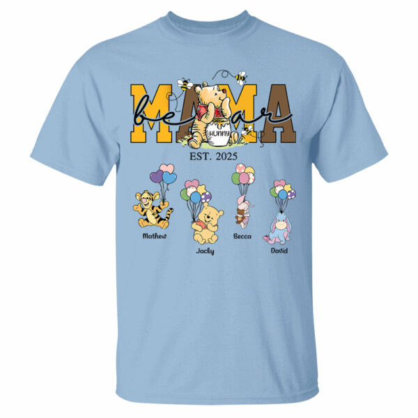 Mama Bear - Personalized Shirt Gift For Mom Tu24 - Image 10