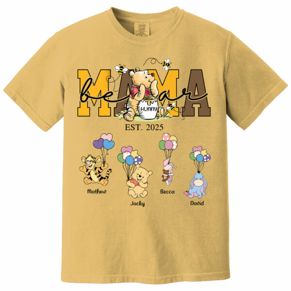 Mama Bear - Personalized Shirt Gift For Mom Tu24 - Image 14