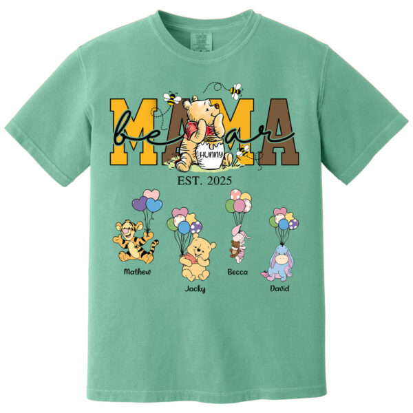 Mama Bear - Personalized Shirt Gift For Mom Tu24 - Image 15