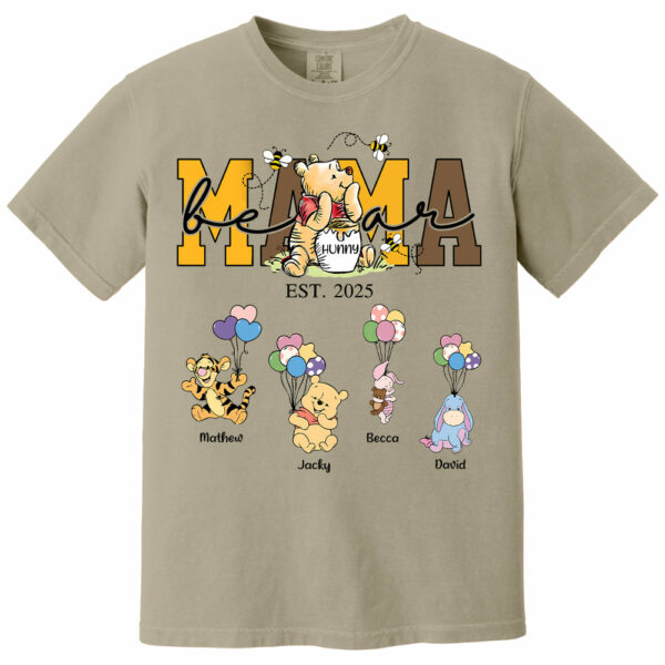 Mama Bear - Personalized Shirt Gift For Mom Tu24 - Image 13