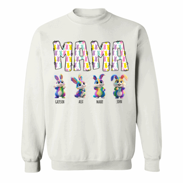 Mama Pepes - Personalized Grandma's Peeps Easter Day Shirt - Image 6