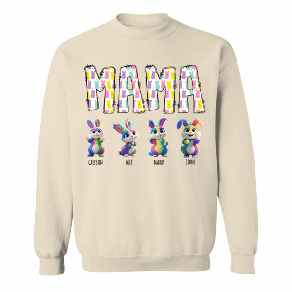 Mama Pepes - Personalized Grandma's Peeps Easter Day Shirt - Image 8