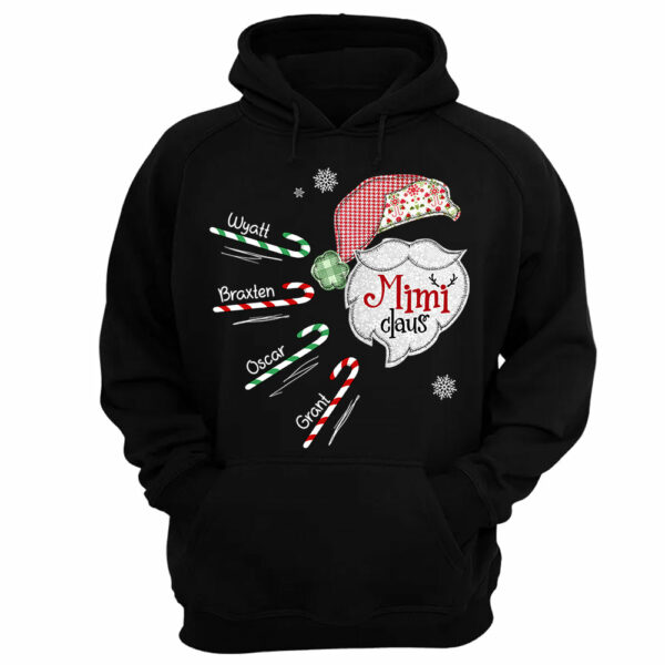 Mimi Claus Candy Cane Winter Personalized Christmas Shirt Gift - Family Best Gifts For Christmas vr2 NA04 - Image 10