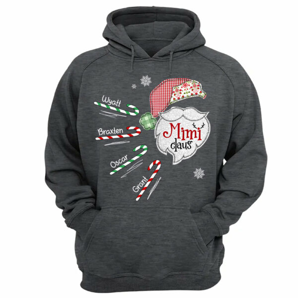Mimi Claus Candy Cane Winter Personalized Christmas Shirt Gift - Family Best Gifts For Christmas vr2 NA04 - Image 11