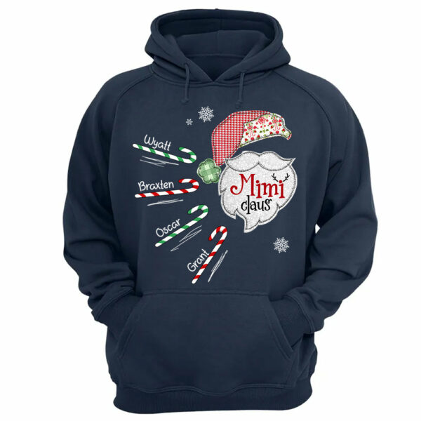 Mimi Claus Candy Cane Winter Personalized Christmas Shirt Gift - Family Best Gifts For Christmas vr2 NA04 - Image 12