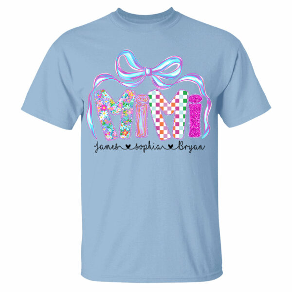 MiMi Floral, Custom Nickname & Kid Floral Shirt For Mother's Day T1807 - Image 5