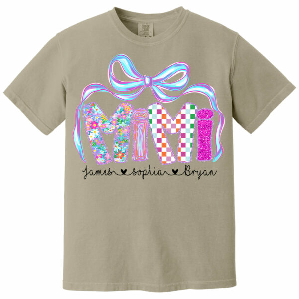 MiMi Floral, Custom Nickname & Kid Floral Shirt For Mother's Day T1807 - Image 9