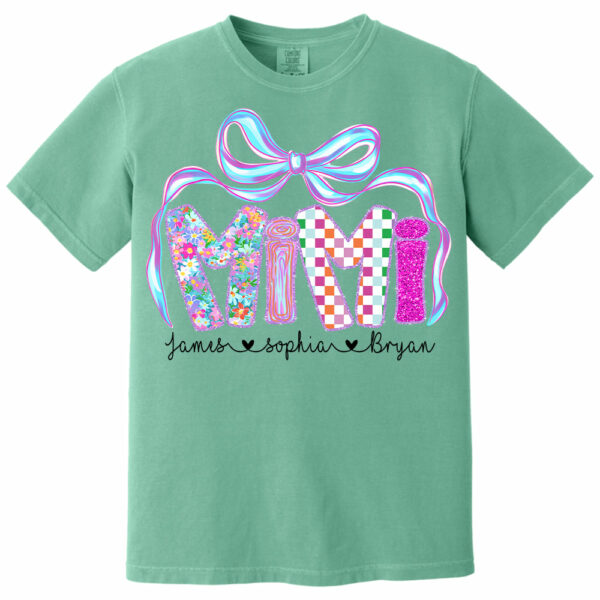 MiMi Floral, Custom Nickname & Kid Floral Shirt For Mother's Day T1807 - Image 11