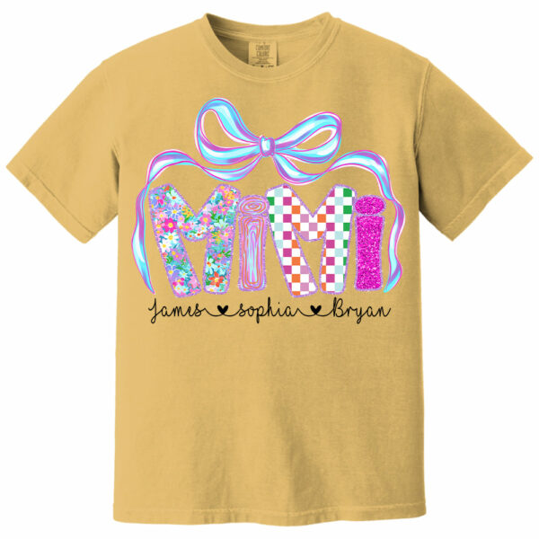MiMi Floral, Custom Nickname & Kid Floral Shirt For Mother's Day T1807 - Image 13