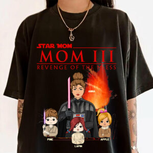 MomÂ³ â€“ Revenge of the M-ess Personalized Shirt For Mom