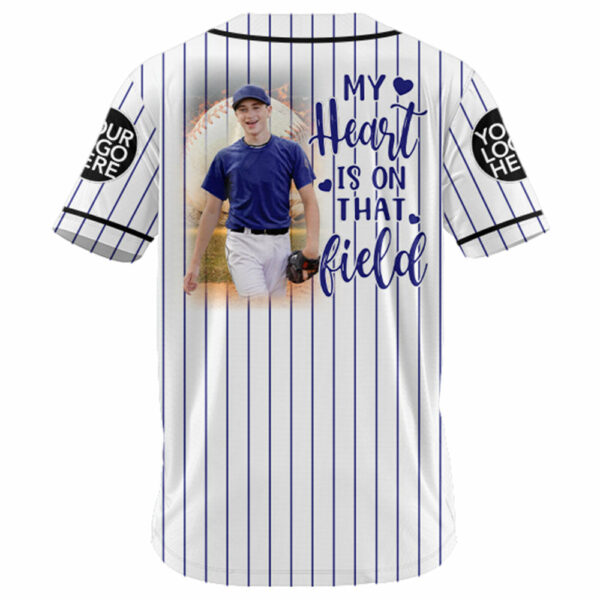 Mommy Of The Rookie, Custom Photo Baseball Game Day Baseball Jersey, Gift For Baseball Lovers A2110 - Image 4