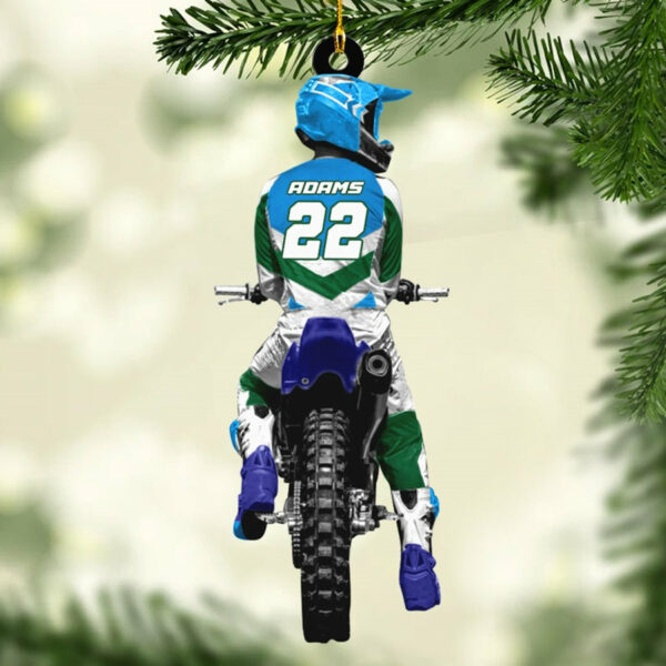 Motocross Racing Christmas Ornament Gift For Motocross Racer Gift H2511 - Image 8