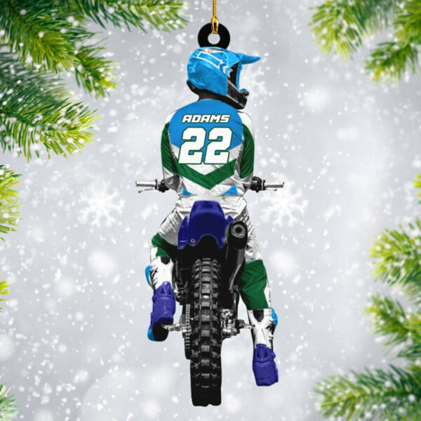 Motocross Racing Christmas Ornament Gift For Motocross Racer Gift H2511 - Image 7