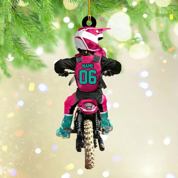 Motocross Racing For Kids Christmas Ornament Gift For Your Son Daughter Motocross Racer Gift H2511 - Image 5
