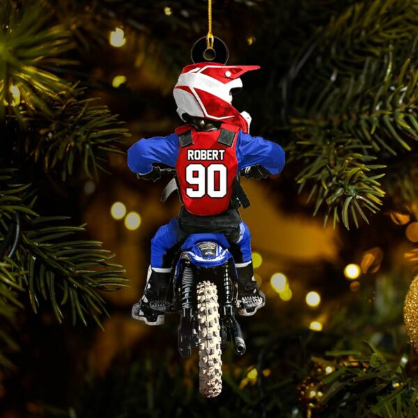 Motocross Racing For Kids Christmas Ornament Gift For Your Son Daughter Motocross Racer Gift H2511 - Image 7