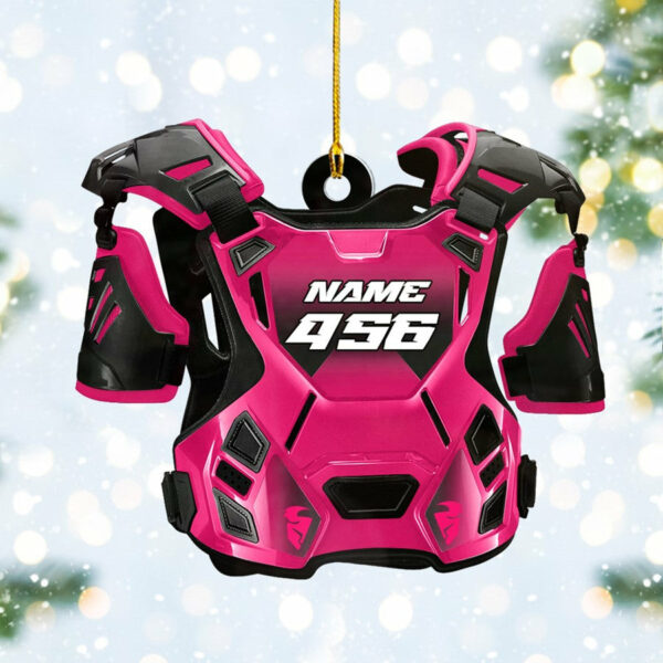 Motocross Youth Guardian Chest Protector Custom Ornament Gift For Motocross Rider H2511 - Image 5