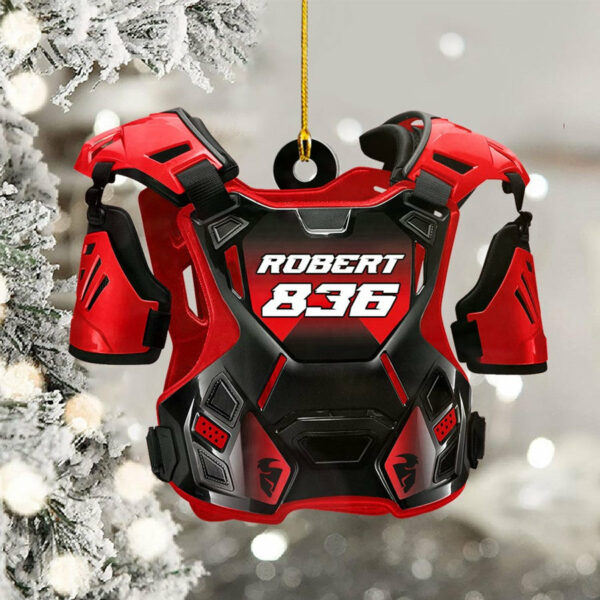 Motocross Youth Guardian Chest Protector Custom Ornament Gift For Motocross Rider H2511