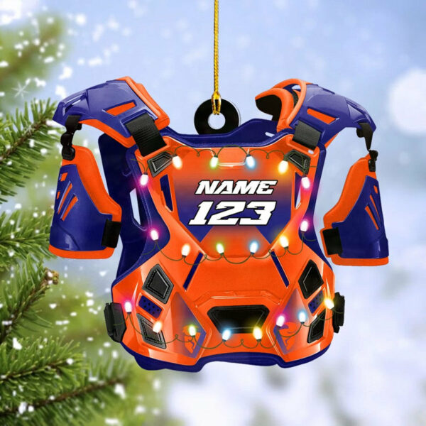 Motocross Youth Guardian Chest Protector Custom Ornament Gift For Motocross Rider H2511 - Image 2