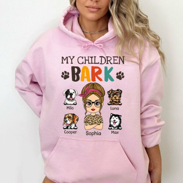My Children Bark Personalized Shirt For Dog Mom Cute Gift For Dog Lovers H2511 - Image 12