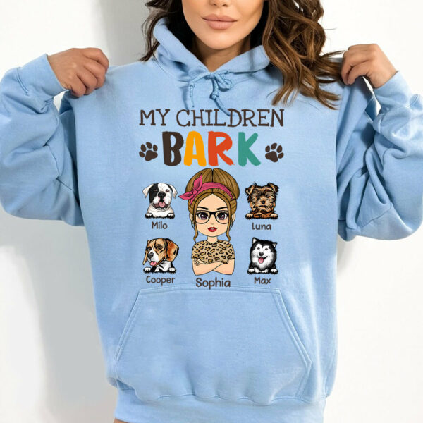 My Children Bark Personalized Shirt For Dog Mom Cute Gift For Dog Lovers H2511 - Image 11