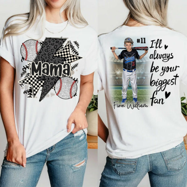My Heart is on that Field Retro Checkered - Personalized Shirt For Mom, Family Member
