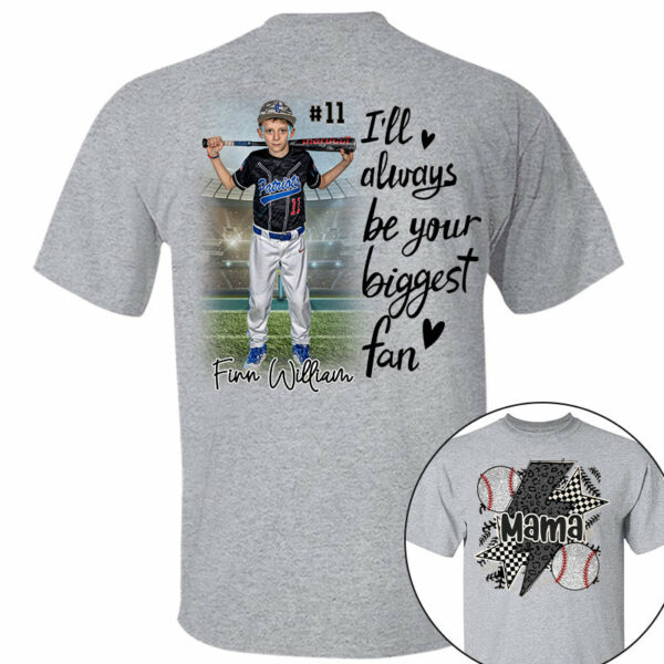 My Heart is on that Field Retro Checkered - Personalized Shirt For Mom, Family Member - Image 3