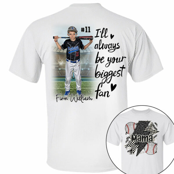 My Heart is on that Field Retro Checkered - Personalized Shirt For Mom, Family Member - Image 2