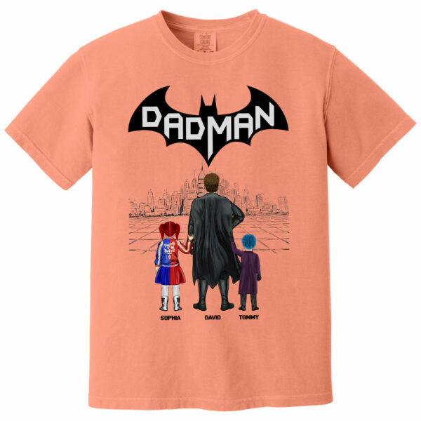 My Superhero Dadman, Gift For Father's Day, Personalized Shirt T1807 - Image 15