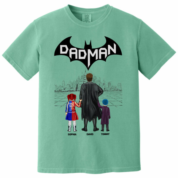 My Superhero Dadman, Gift For Father's Day, Personalized Shirt T1807 - Image 14