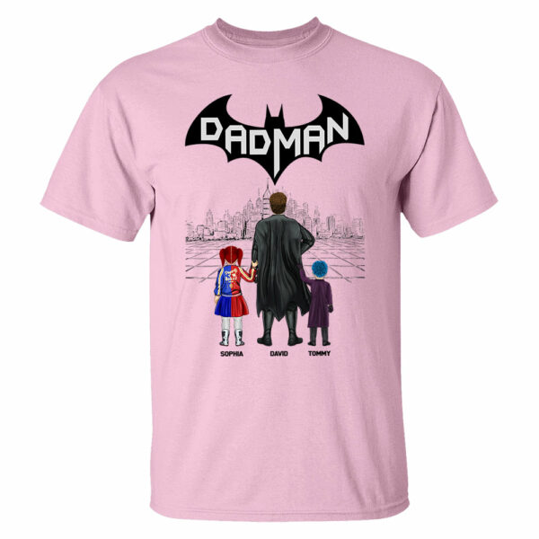 My Superhero Dadman, Gift For Father's Day, Personalized Shirt T1807 - Image 4