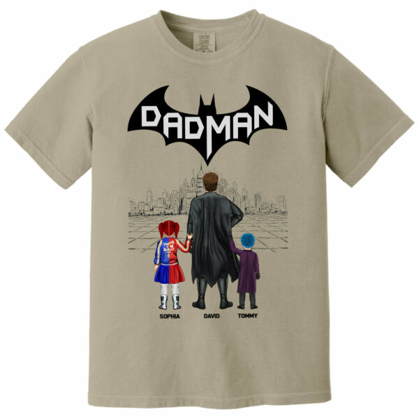 My Superhero Dadman, Gift For Father's Day, Personalized Shirt T1807 - Image 10