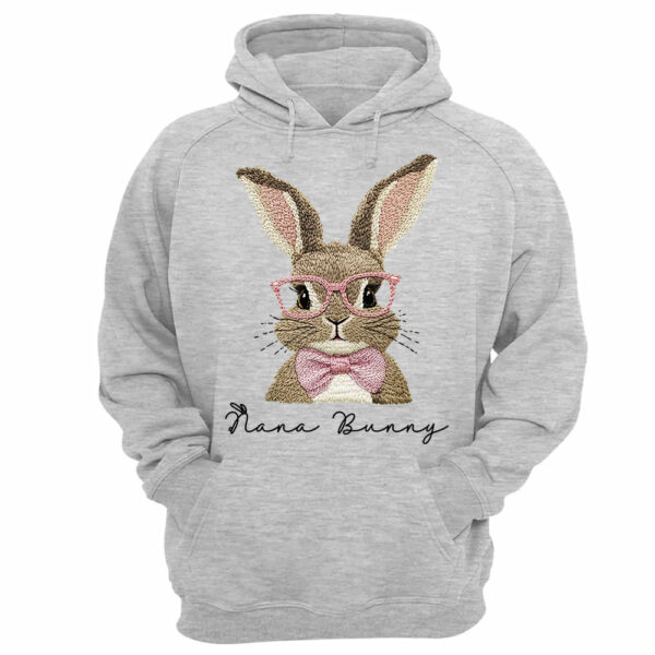 Nana Bunny Shirt - Custom Nickname For Grandma Gigi Mimi - Easter Bunny Personalized Shirt NA04 - Image 15