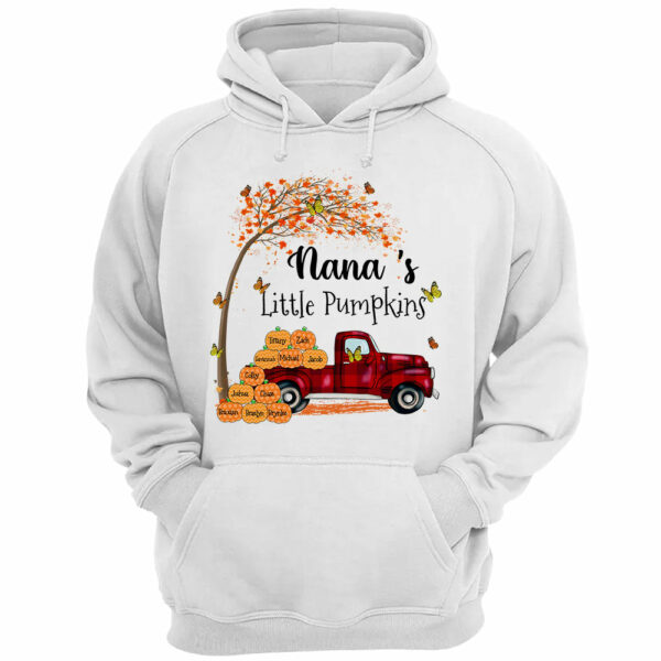Nana's Little Pumpkins Truck Autumn Personalized Shirts - Image 5