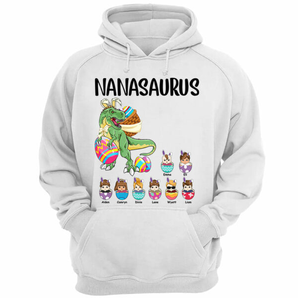 Nanasaurus Easter Day Personalized Shirt Gift For Grandma - Image 3
