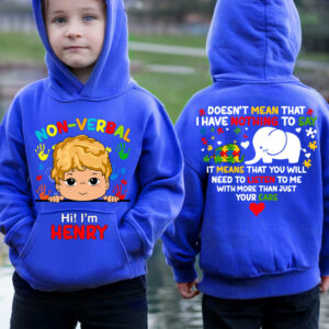 Non Verbal Children Autism - Personalized Shirts