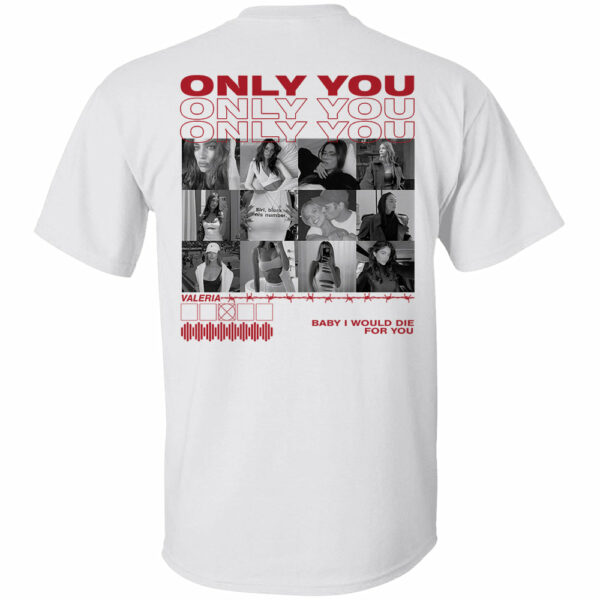 Only You Shirt, Only You Photo Shirt, Girlfriend Collage T-Shirt, Girlfriend Tshirt Only You, Valentines Custom Photo Shirt, Boyfriend Shirt Custom Photo Shirt - Image 6