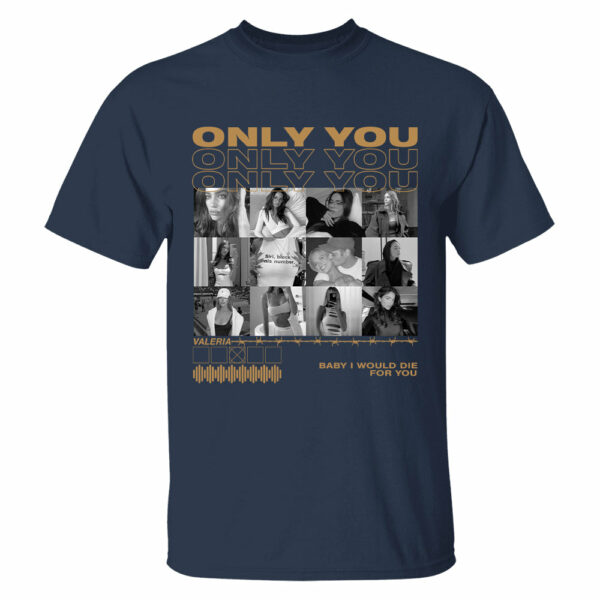 Only You Shirt, Only You Photo Shirt, Girlfriend Collage T-Shirt, Girlfriend Tshirt Only You, Valentines Custom Photo Shirt, Boyfriend Shirt Custom Photo Shirt - Image 17