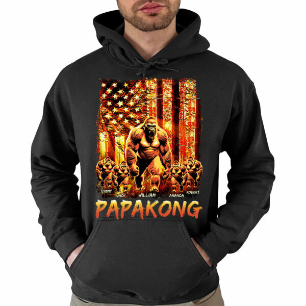 Papakong The Sun Flag Personalized Shirt For Dad Grandpa Father's Day Gift H2511 - Image 4