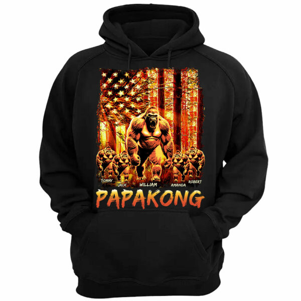 Papakong The Sun Flag Personalized Shirt For Dad Grandpa Father's Day Gift H2511 - Image 3