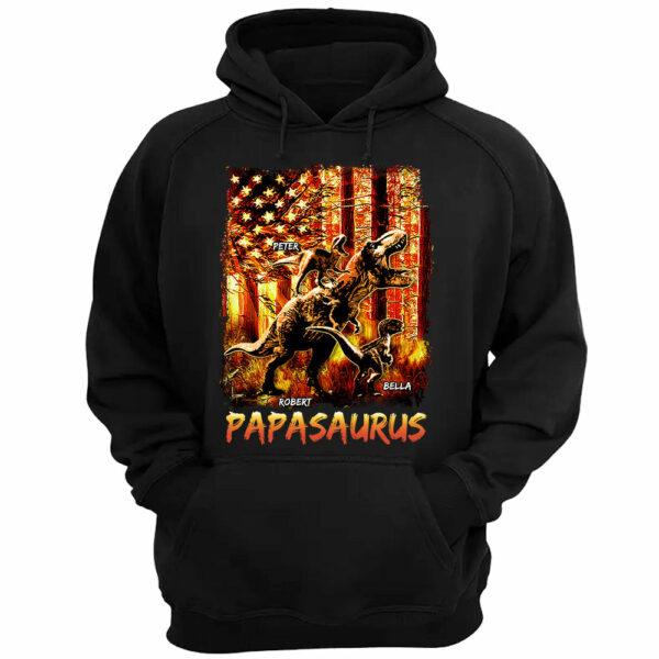 Papasaurus Rex Personalized Shirt K1702 - Image 3