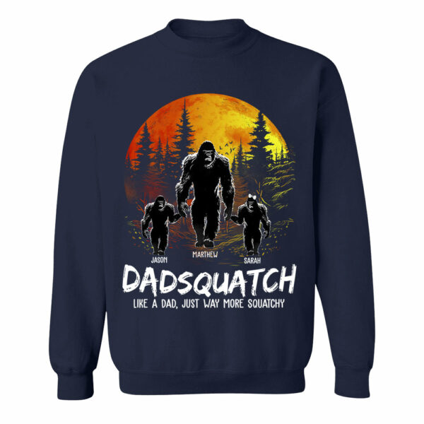 Papasquatch Shirt, Father's Day Custom Shirt, Gift For Dad - Image 9