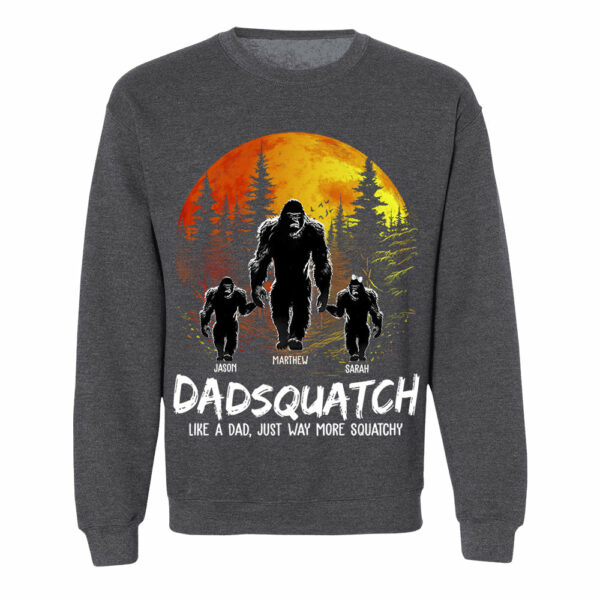 Papasquatch Shirt, Father's Day Custom Shirt, Gift For Dad - Image 8