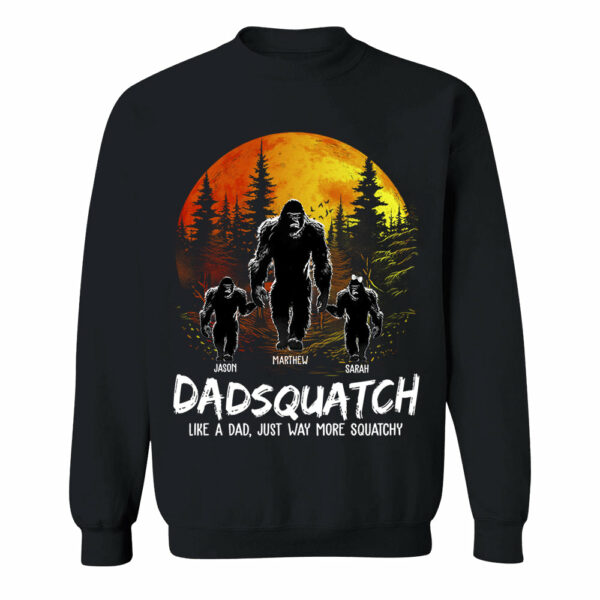 Papasquatch Shirt, Father's Day Custom Shirt, Gift For Dad - Image 7