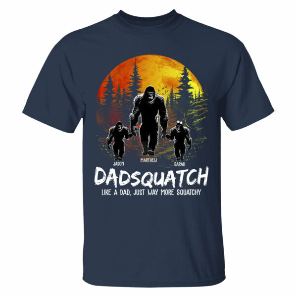 Papasquatch Shirt, Father's Day Custom Shirt, Gift For Dad - Image 3