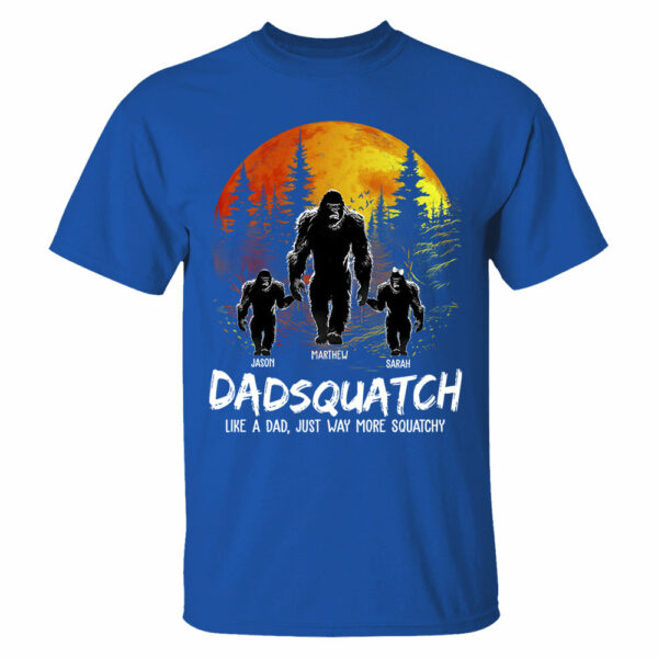Papasquatch Shirt, Father's Day Custom Shirt, Gift For Dad - Image 5