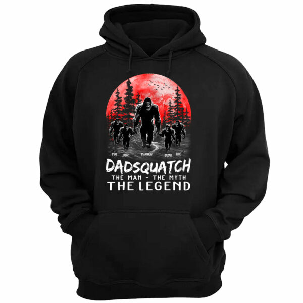Papasquatch The Man The Myth The Legend - Personalized Shirt - Image 3
