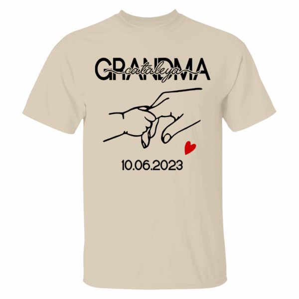 Perfect Personalized Shirt Gift For First Mom, First Grandma - Image 3