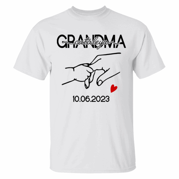 Perfect Personalized Shirt Gift For First Mom, First Grandma - Image 2